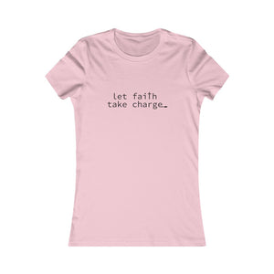 Let Faith Take Charge / Black Graphic Tee
