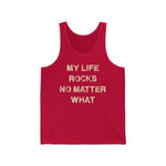 Load image into Gallery viewer, My Life Rocks Jersey Tank
