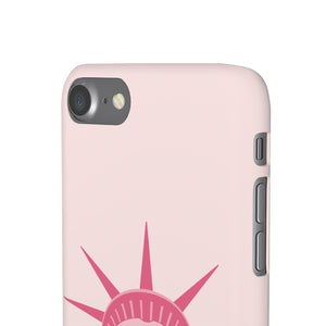 And Kindness For All / Pink Graphic / Matte & Glossy Snap Case