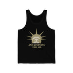 Load image into Gallery viewer, And Kindness For All / Beige Graphic Jersey Tank

