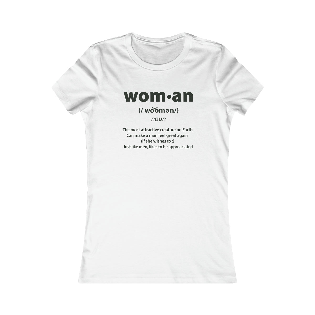 Woman / Black Graphic Tee