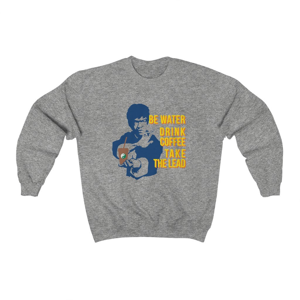Be Water / Blue Graphic Sweatshirt