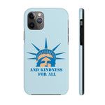 Load image into Gallery viewer, And Kindness For All / Blue Graphic Case Mate Tough Phone Cases
