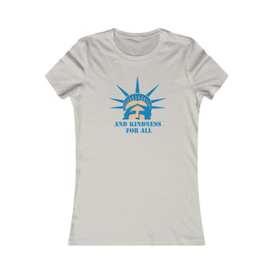 And Kindness For All / Blue Graphic Tee