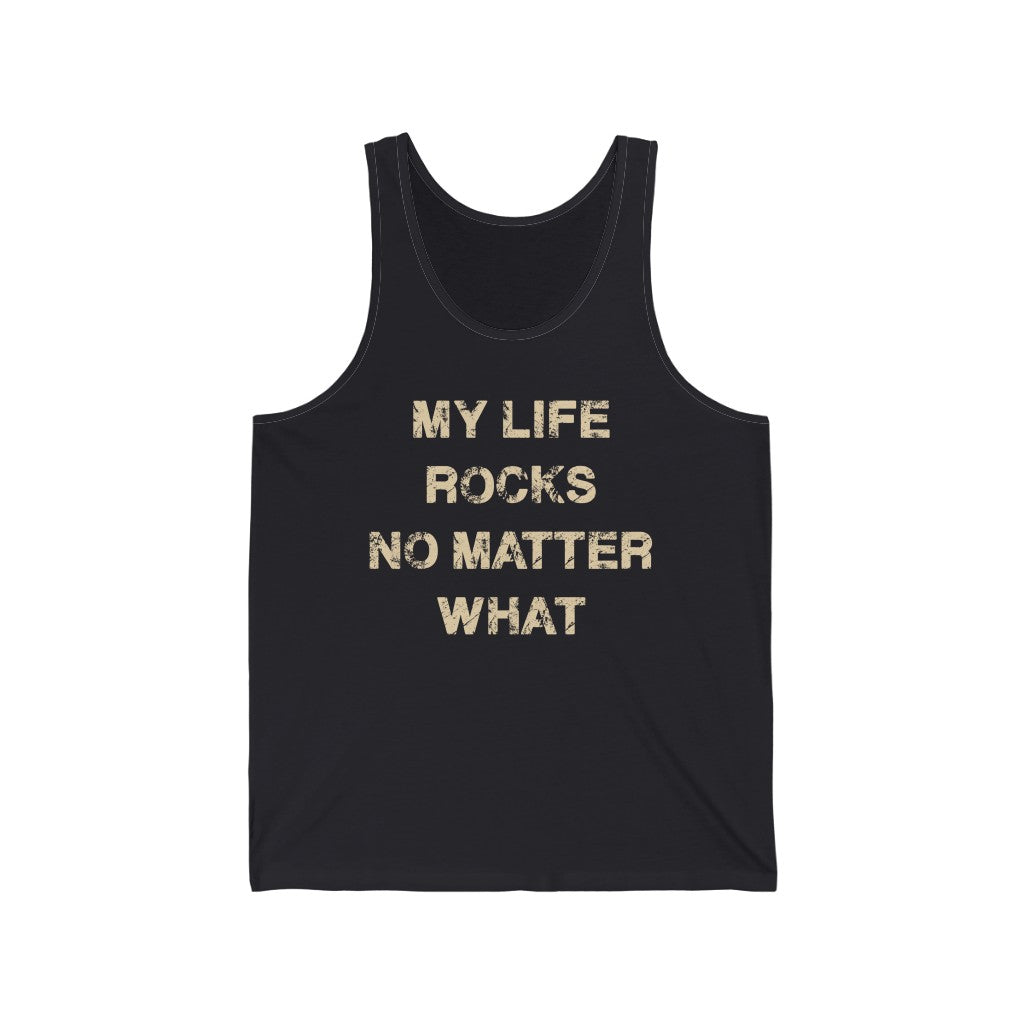 My Life Rocks Jersey Tank