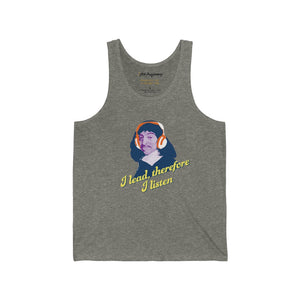 I Lead, Therefore I Listen - Jersey Tank
